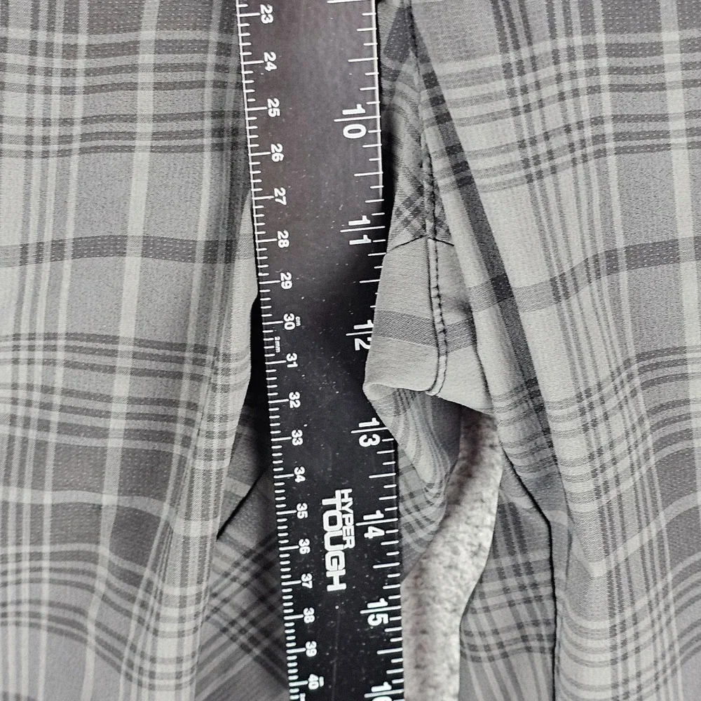 Nike Golf Pants Men 36x32 Plaid Dri-Fit Tour Performance Straight Leg 509741-010